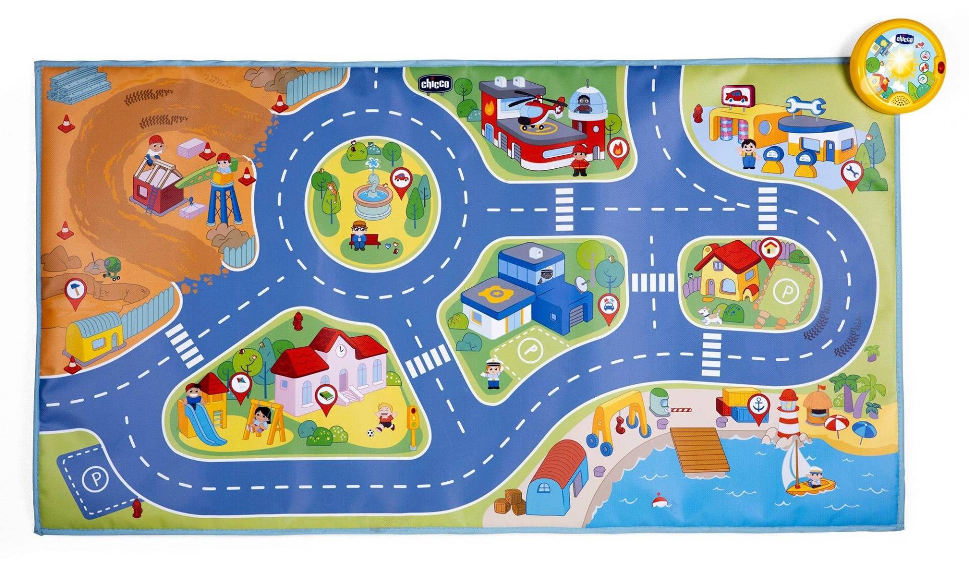 Chicco Spielmatte »Interaktive Spielmatte City«, mit Licht und Sound von Chicco