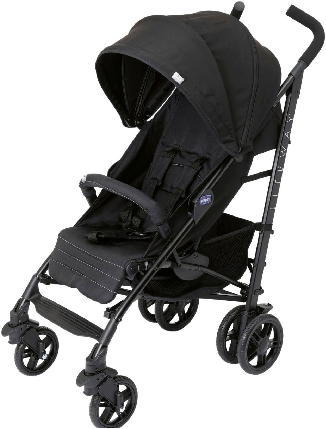 Chicco Sportbuggy »Lite Way4, Jet Black«, 22 kg, mit Aluminium-Rahmen Chicco Sportbuggy »Lite Way4, Jet Black«, 22 kg, mit Aluminium-Rahmen von Chicco