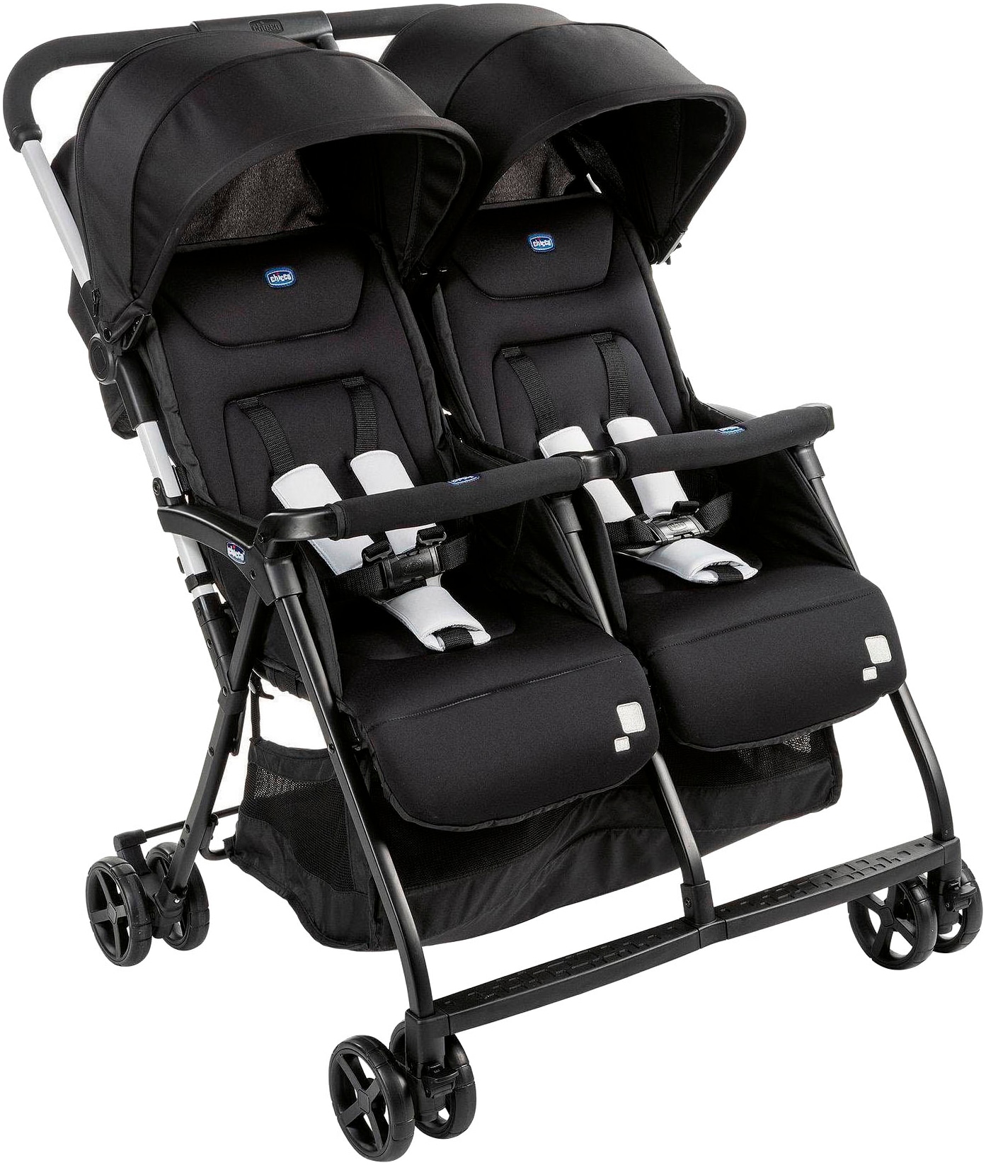 Chicco Zwillingsbuggy »OHlalà Twin, Black Night«, 15 kg, Zwillingskinderwagen Chicco Zwillingsbuggy »OHlalà Twin, Black Night«, 15 kg, Zwillingskinderwagen von Chicco