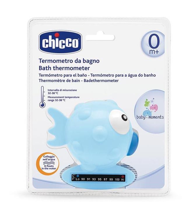 Badethermometer Globe Fish Light Blue 0m+ Unisex von Chicco