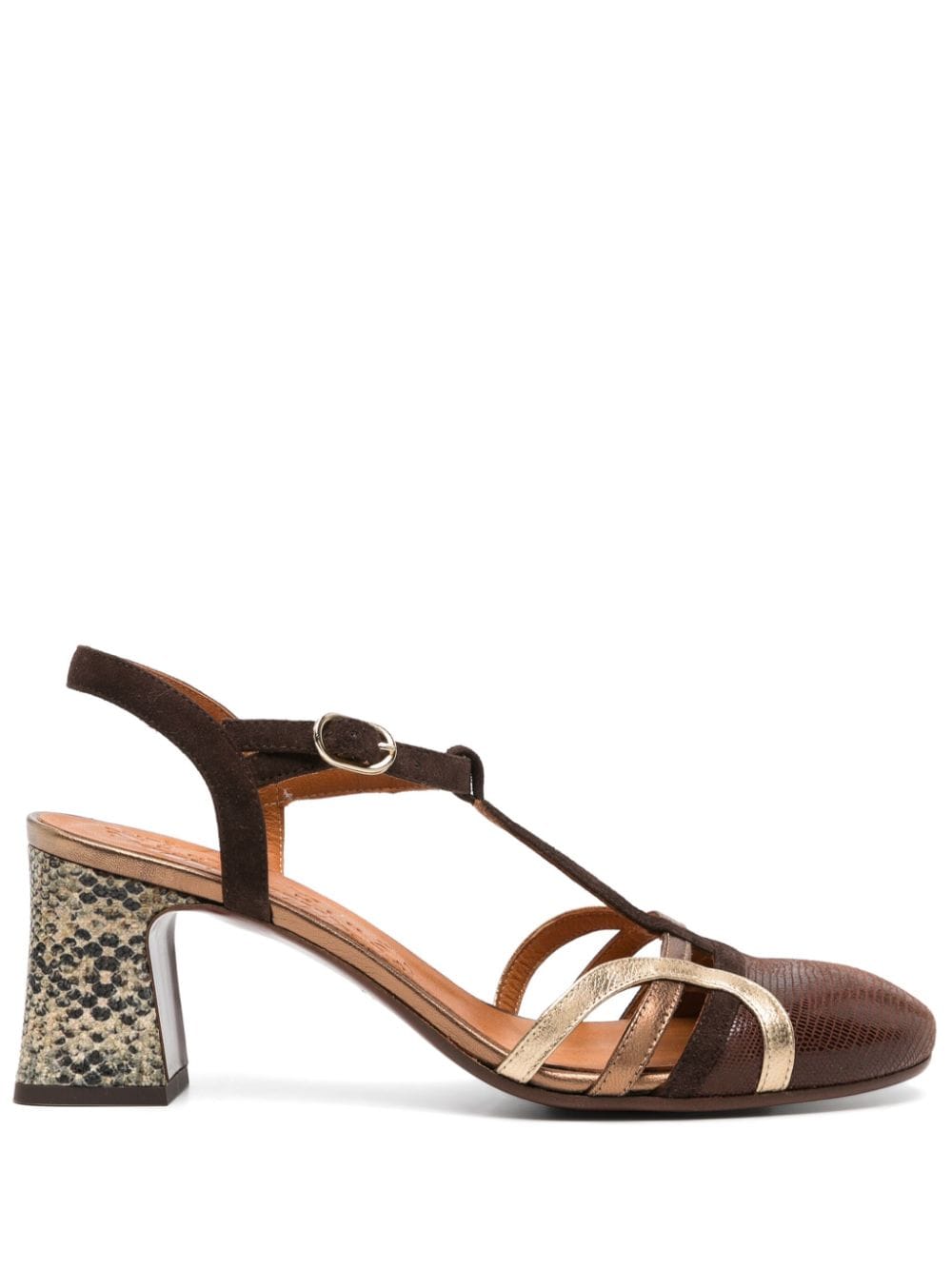 Chie Mihara 55mm Fendy leather pumps - Brown von Chie Mihara