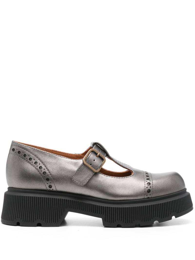 Chie Mihara 55mm Qauja loafers - Silver von Chie Mihara