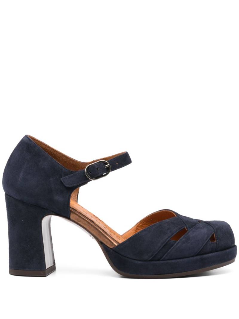 Chie Mihara 75mm Demin pumps - Blue von Chie Mihara