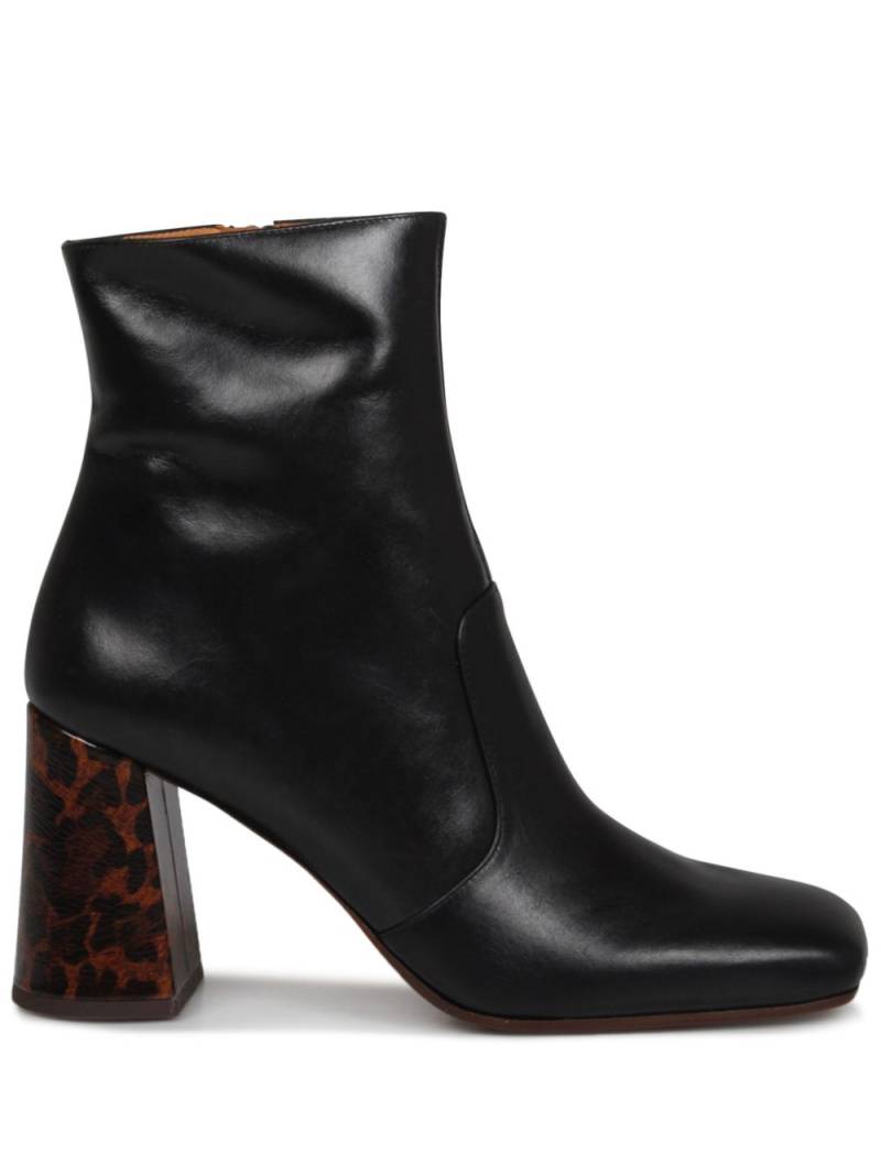 Chie Mihara 75mm Oysi boots - Black von Chie Mihara