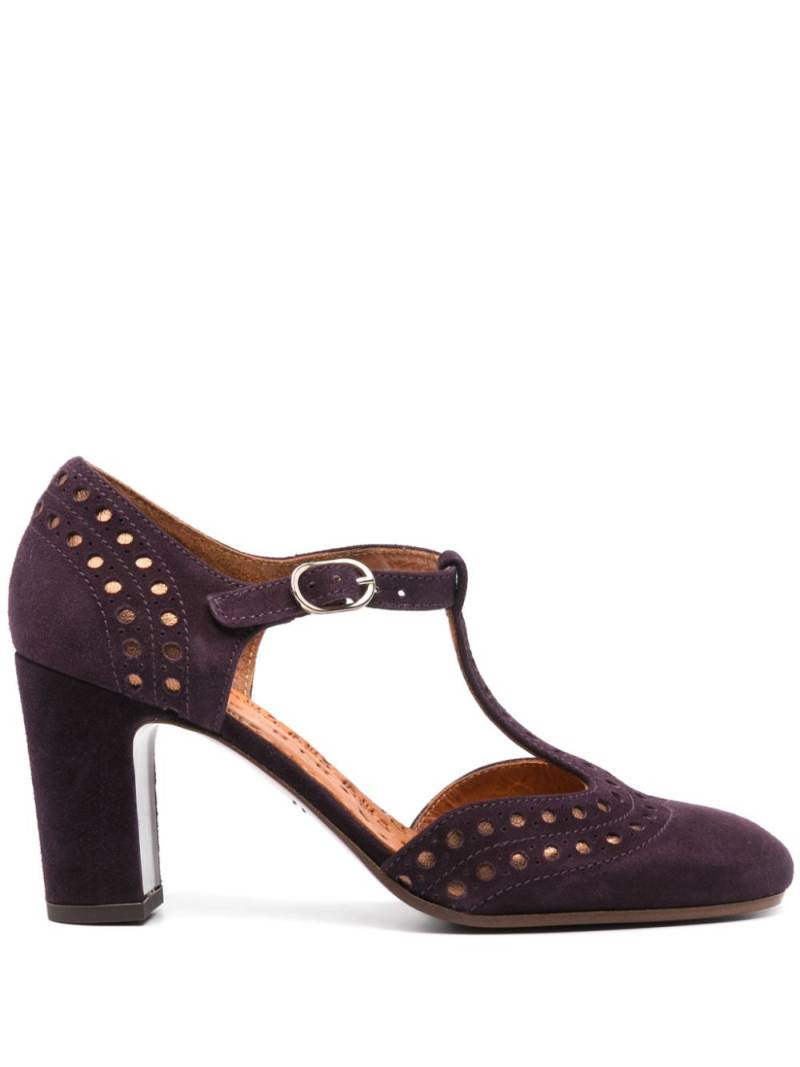 Chie Mihara 75mm Wante pumps - Purple von Chie Mihara