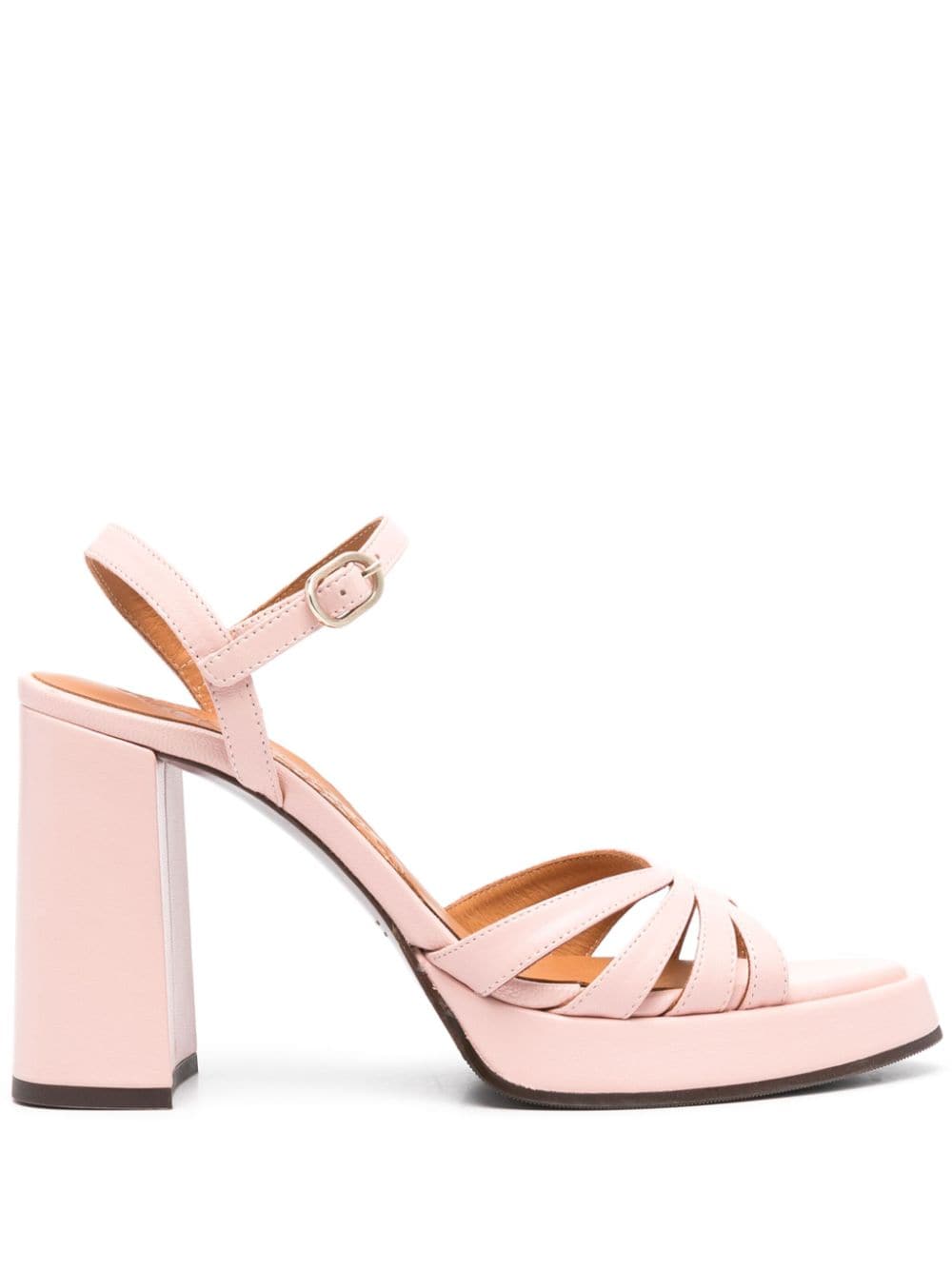 Chie Mihara 85mm Aniel leather sandals - Pink von Chie Mihara