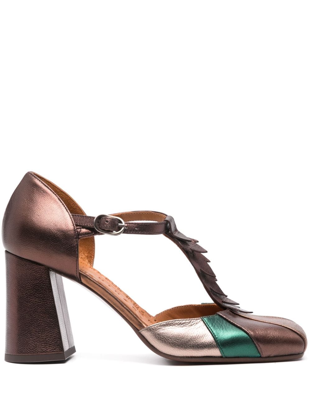 Chie Mihara 85mm Obad leather pumps - Brown von Chie Mihara