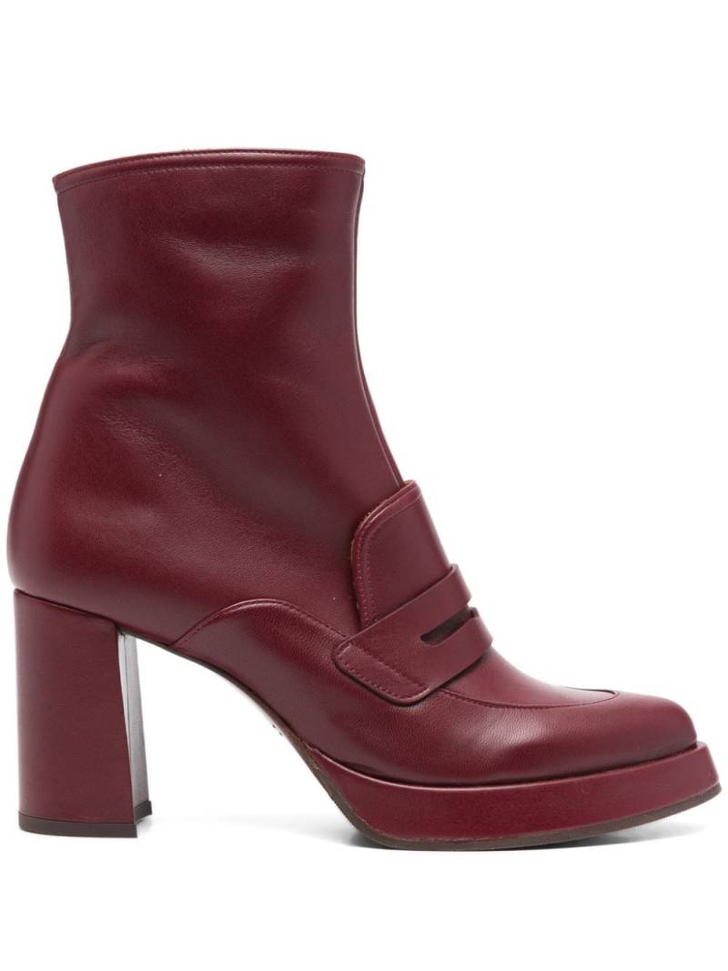 Chie Mihara 90mm Faton boots - Red von Chie Mihara