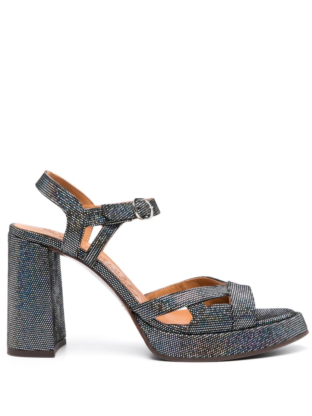 Chie Mihara Abeba 105mm leather sandals - Black von Chie Mihara