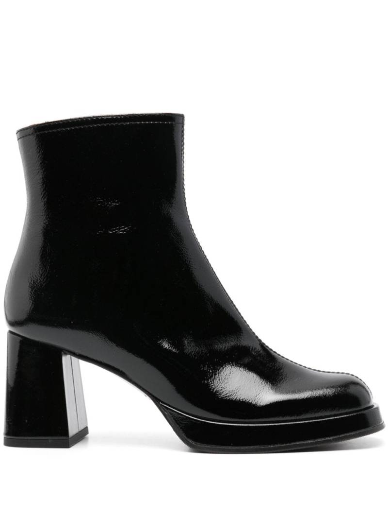 Chie Mihara Kentin 80mm leather ankle boots - Black von Chie Mihara