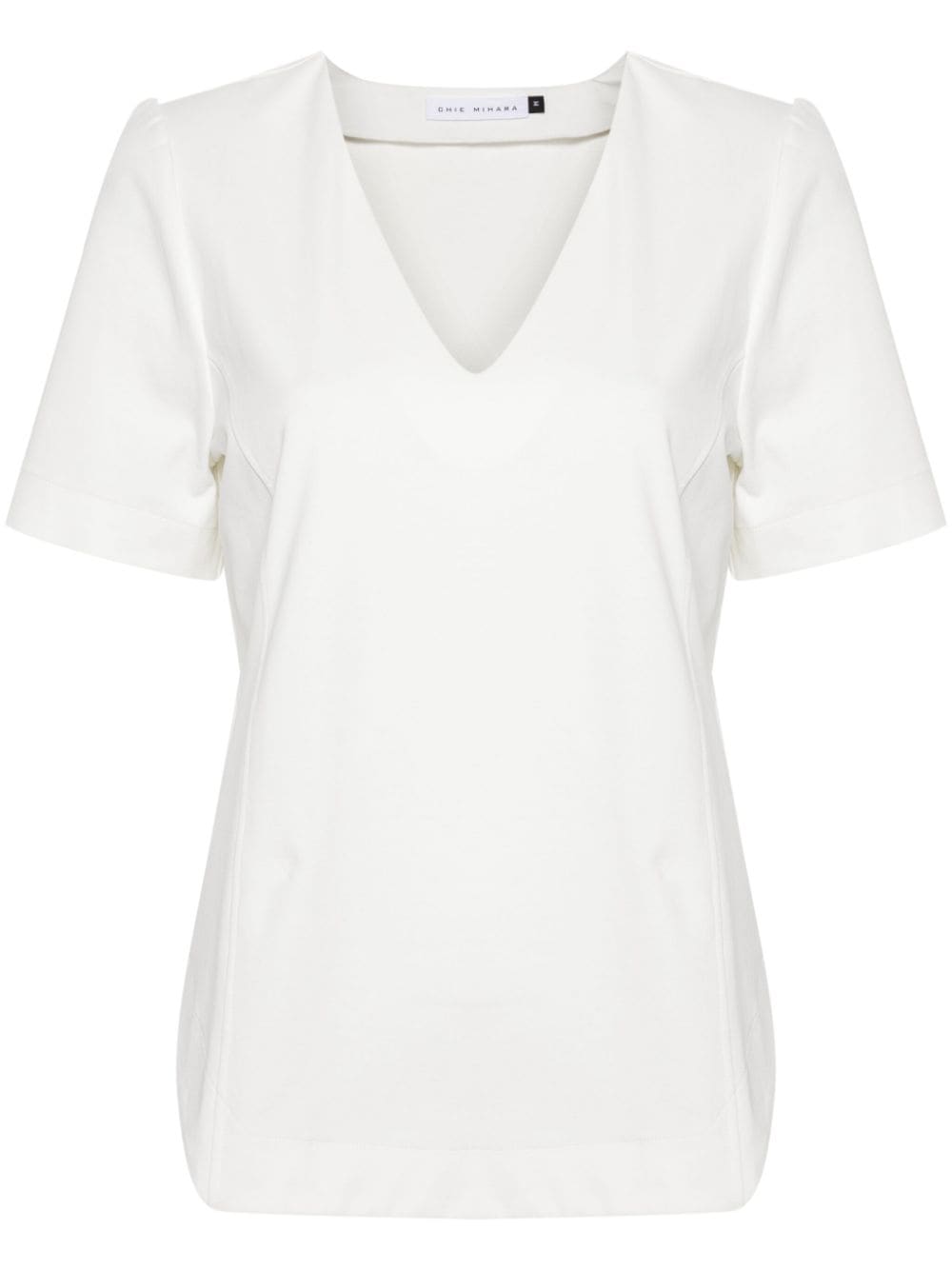 Chie Mihara Llea panelled T-shirt - White von Chie Mihara