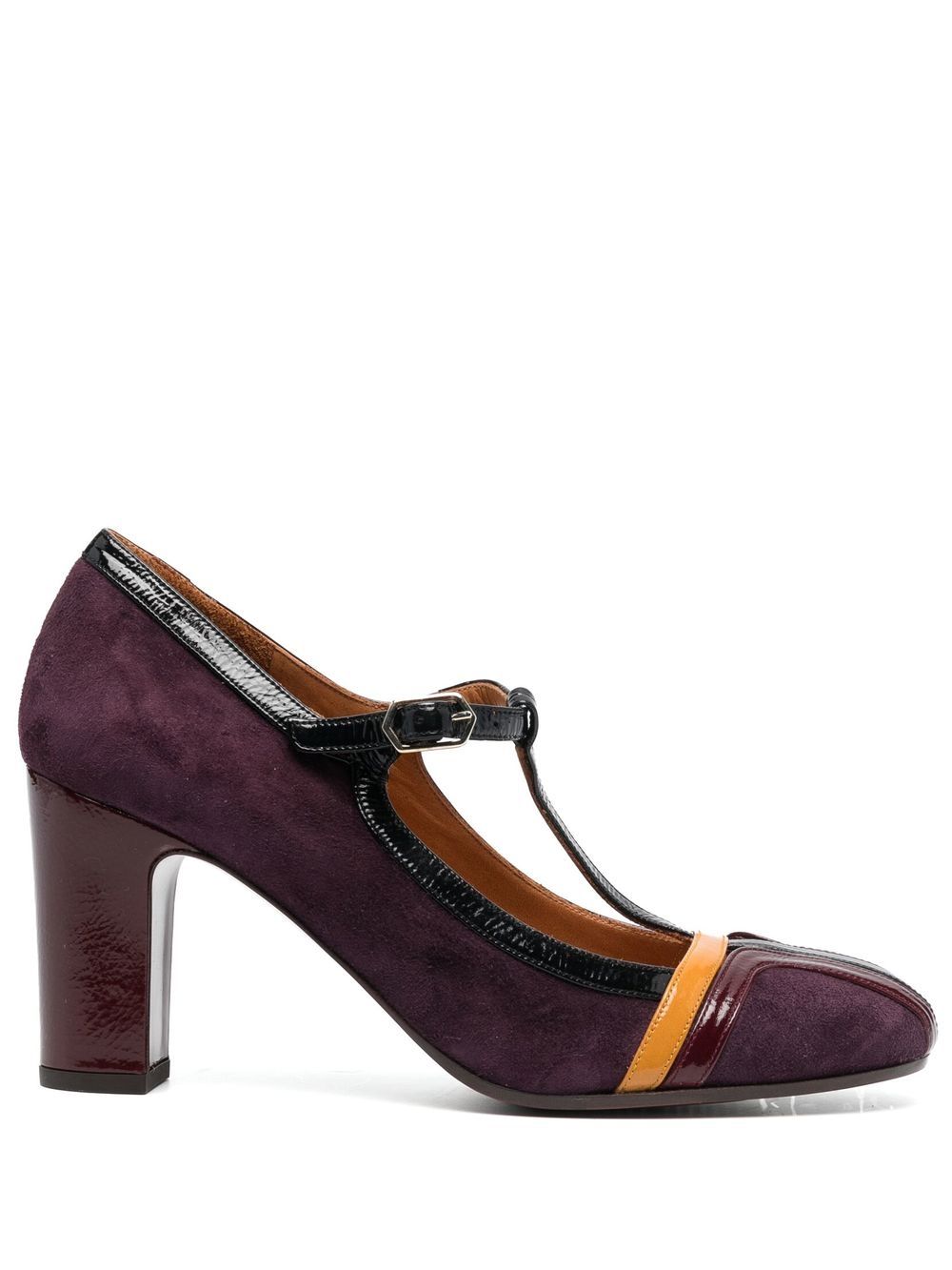 Chie Mihara Mary Jane buckle pumps - Purple von Chie Mihara