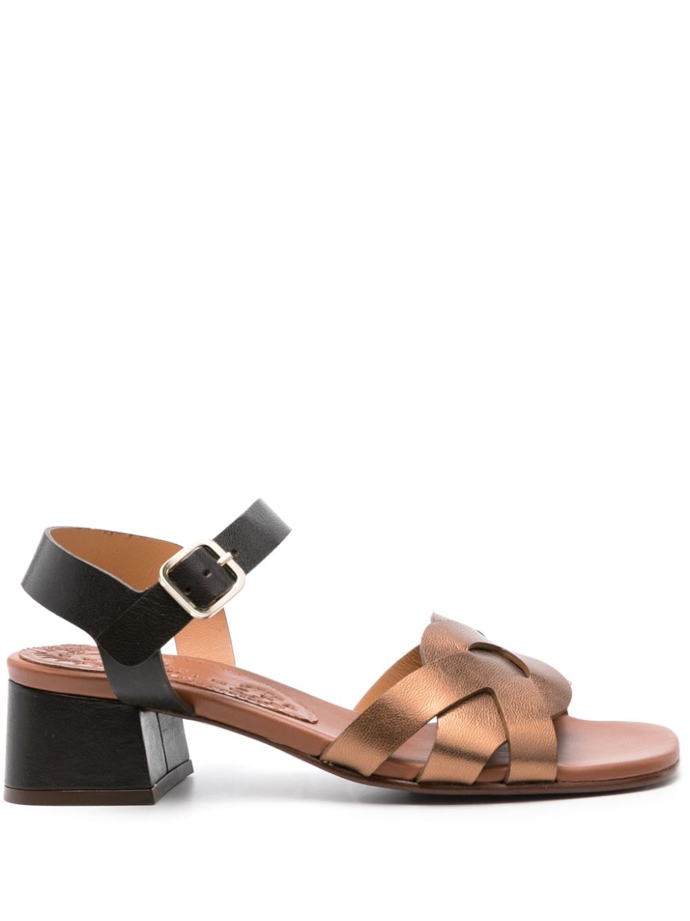 Chie Mihara Quaura 35mm leather sandals - Brown von Chie Mihara