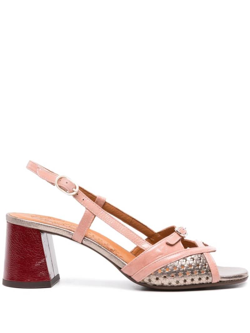 Chie Mihara Rusa slingback leather sandals - Pink von Chie Mihara