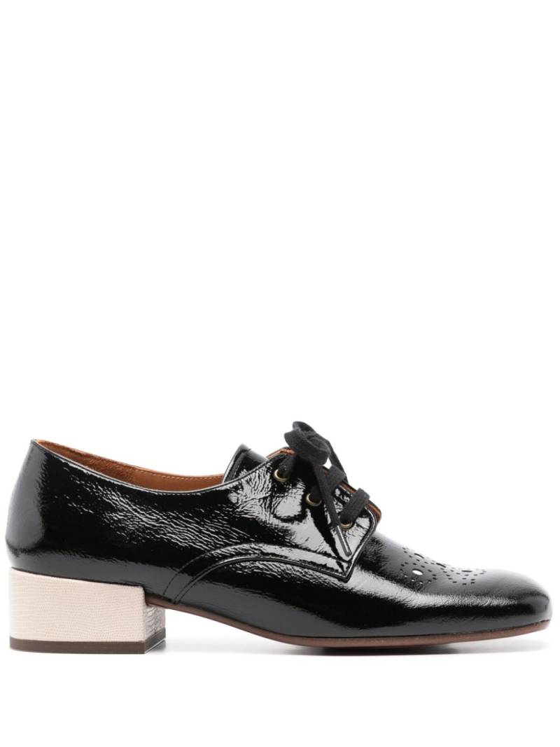 Chie Mihara 25mm Uban brogues - Black von Chie Mihara