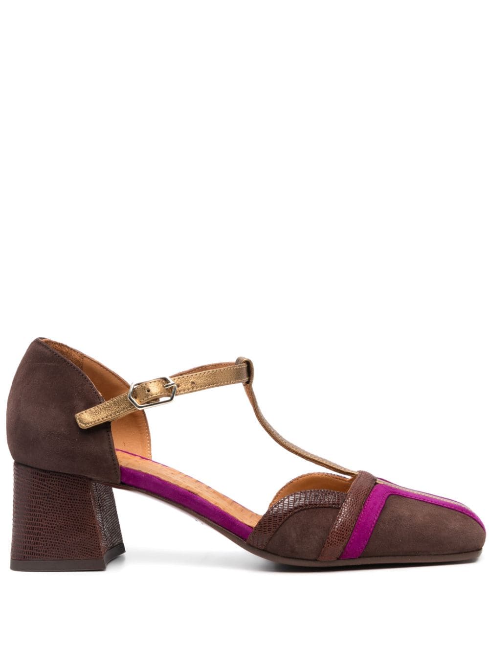 Chie Mihara Volai 55mm suede pumps - Brown von Chie Mihara