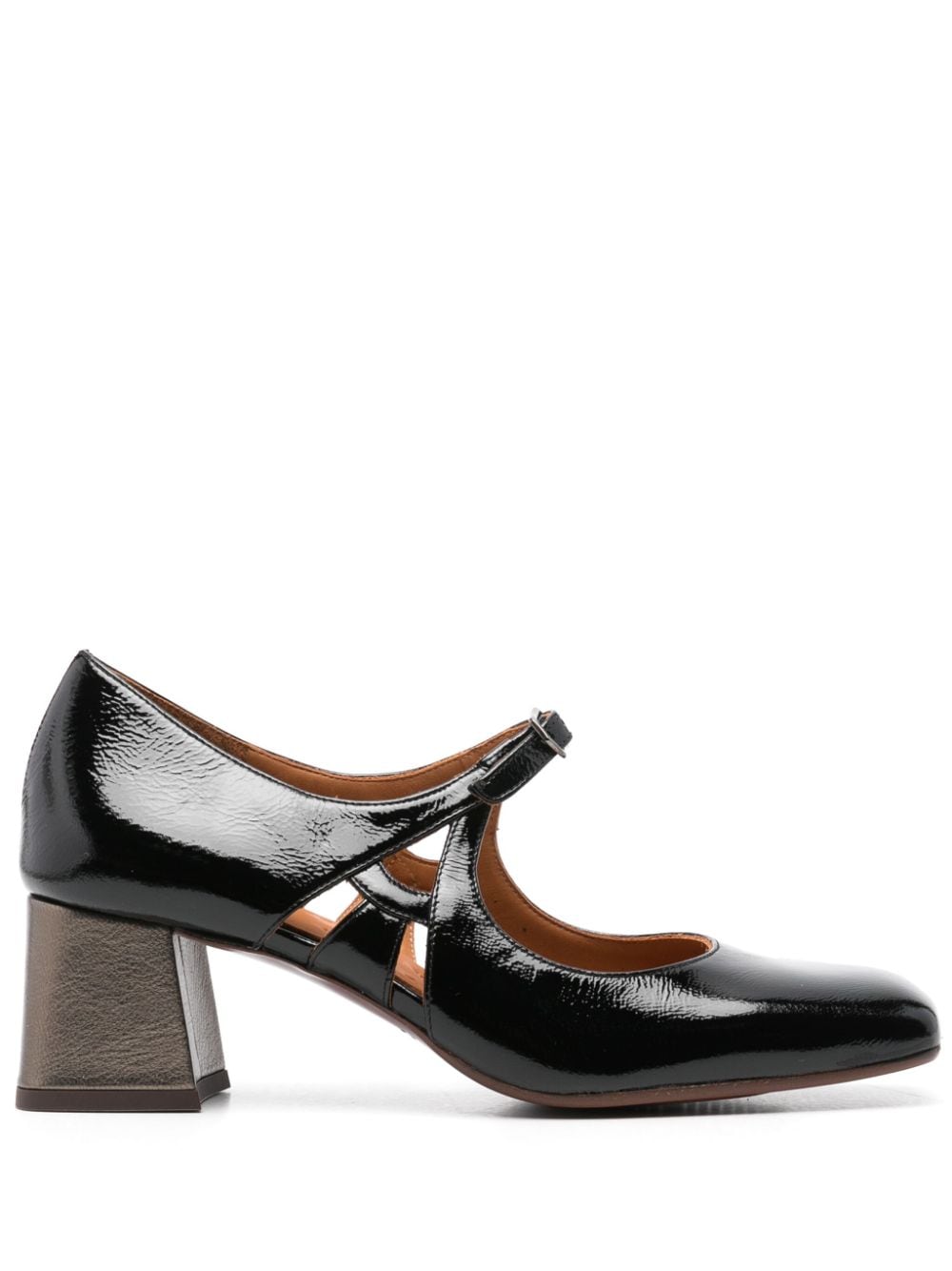 Chie Mihara Vysta 50mm leather pumps - Black von Chie Mihara