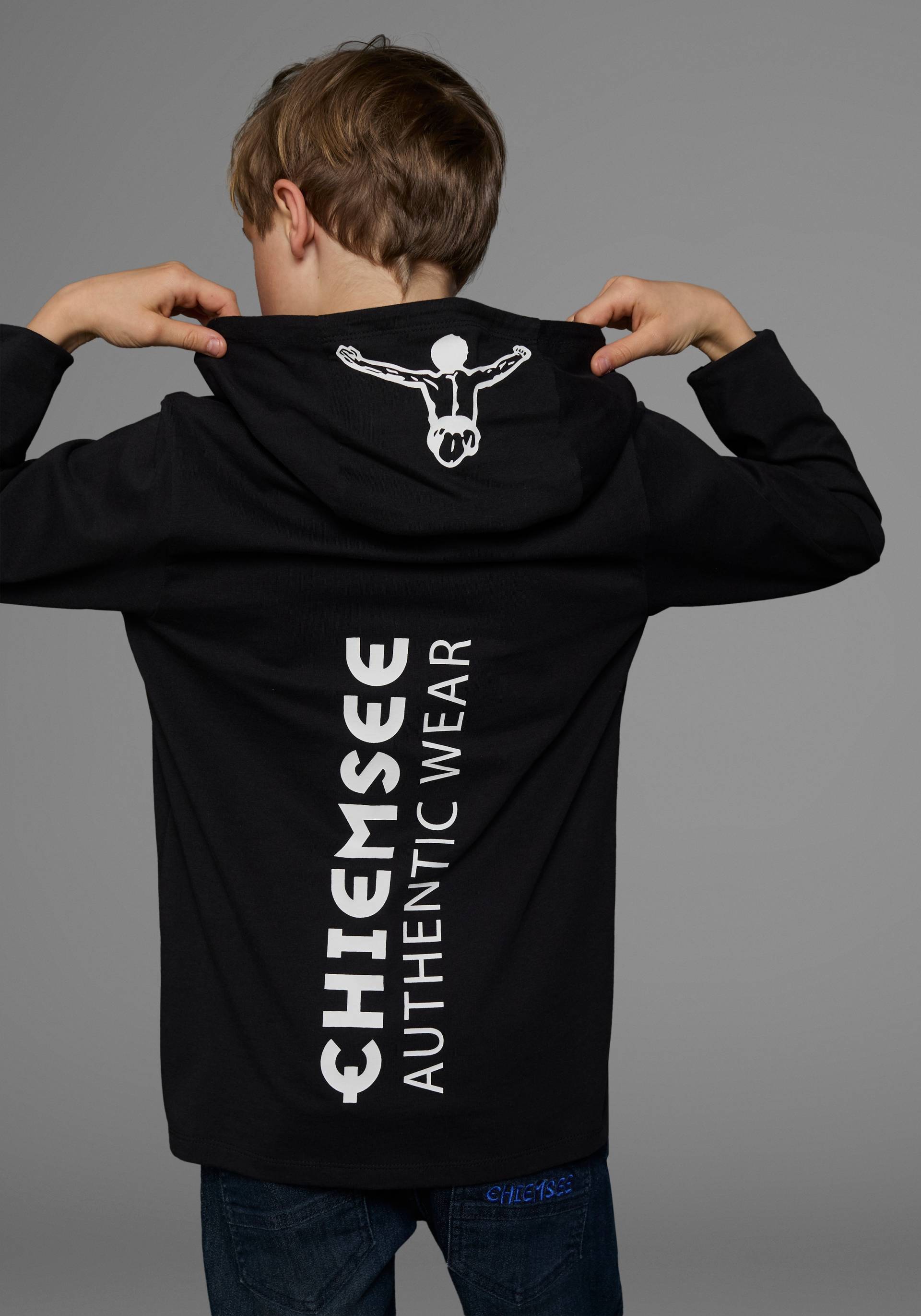 Chiemsee Kapuzenshirt »mit Kapuzendruck«, und Rückenprint von Chiemsee