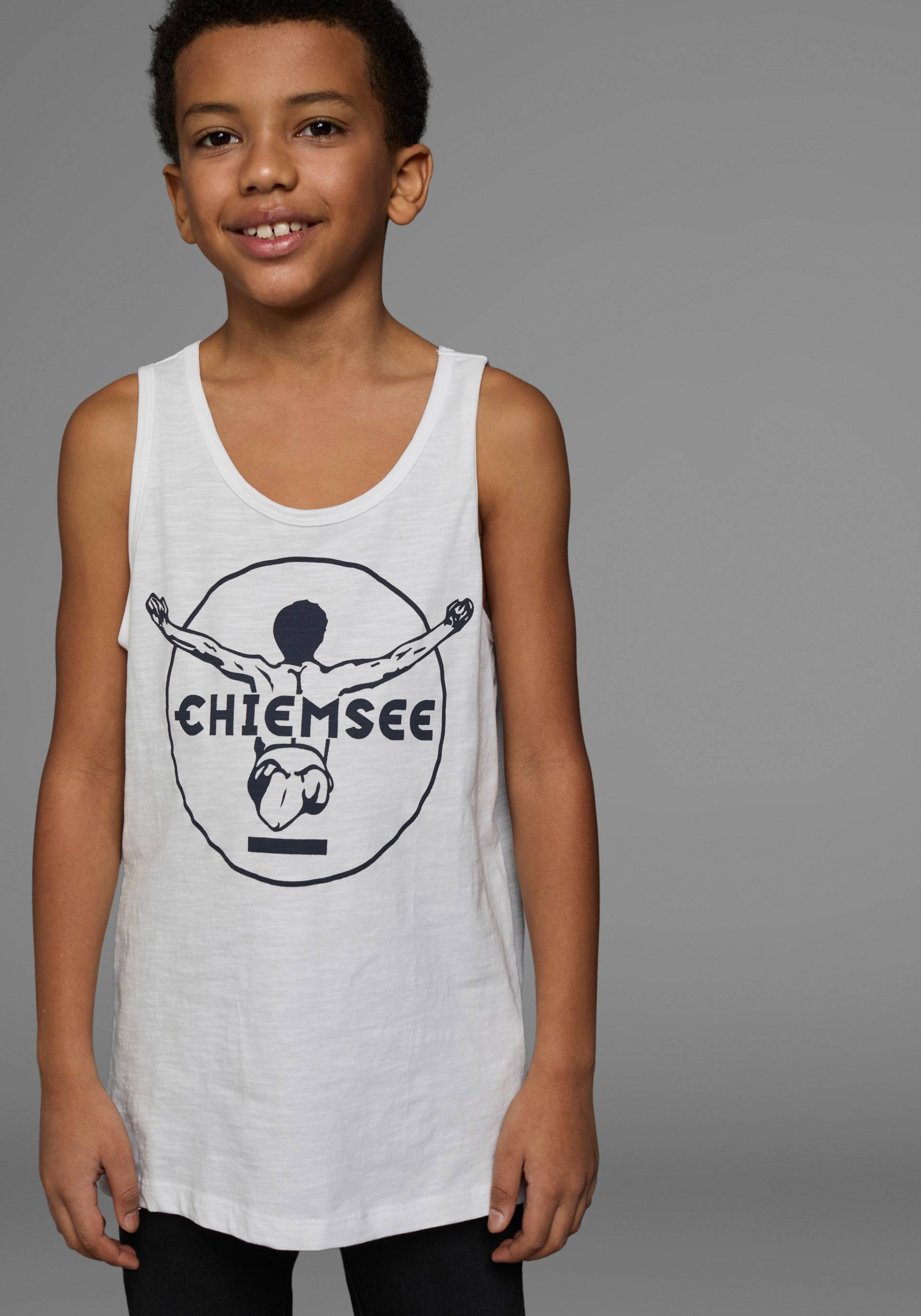 Chiemsee Tanktop »BASIC«, mit Logo-Druck in Kontrast Chiemsee Tanktop »BASIC«, mit Logo-Druck in Kontrast von Chiemsee