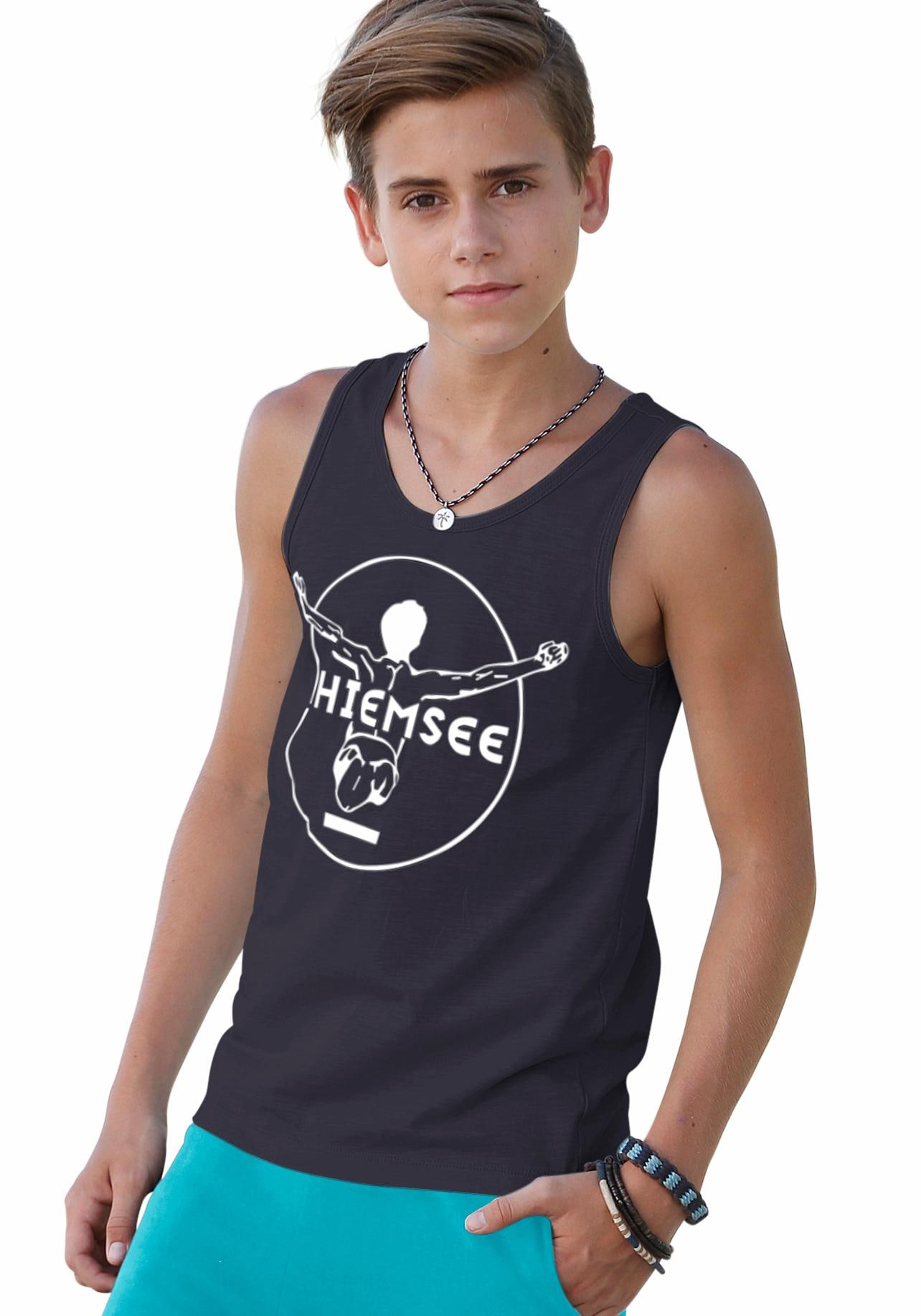 Chiemsee Tanktop »BASIC«, mit Logodruck-Druck in Kontrast von Chiemsee