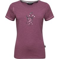 CHILLAZ Damen Klettershirt Chalkbag Flower dunkelrot | 42 CHILLAZ Damen Klettershirt Chalkbag Flower dunkelrot | 42 von Chillaz