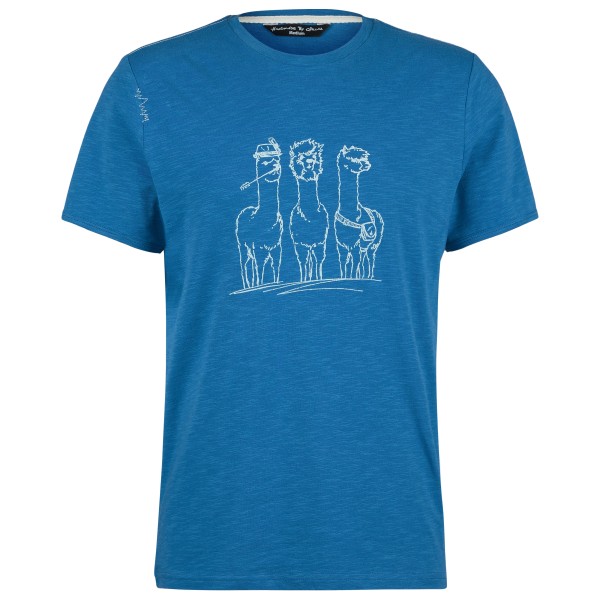 Chillaz - Alpaca Gang Bergfreunde - T-Shirt Gr S blau von Chillaz