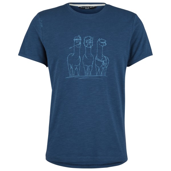 Chillaz - Alpaca Gang Bergfreunde - T-Shirt Gr S blau von Chillaz