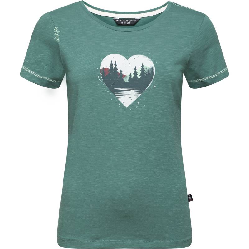 Chillaz Damen Gandia Mountain Heart T-Shirt von Chillaz