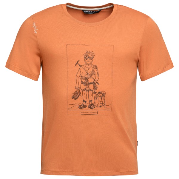 Chillaz - Homo Mons Ascendere T-Shirt - T-Shirt Gr L orange von Chillaz