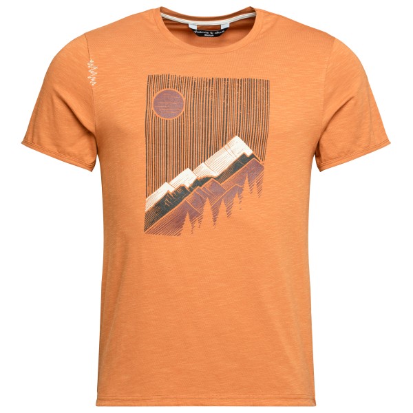 Chillaz - Sunny Mountains T-Shirt - T-Shirt Gr L orange von Chillaz