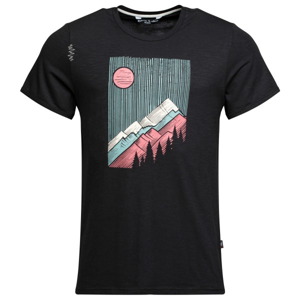 Chillaz - Sunny Mountains T-Shirt - T-Shirt Gr L schwarz von Chillaz