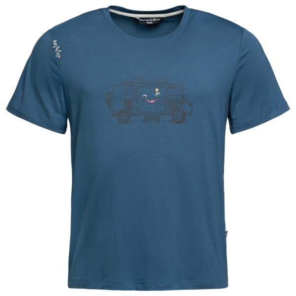 Chillaz - Van Life T-Shirt - T-Shirt Gr M blau von Chillaz