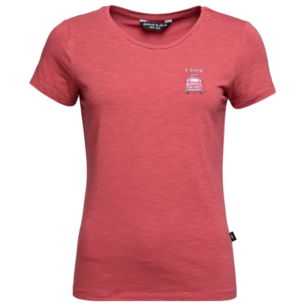 Chillaz - Women's Gandia E Ciao T-Shirt - T-Shirt Gr 34 rot von Chillaz