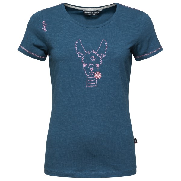 Chillaz - Women's Gandia Happy Alpaca - T-Shirt Gr 34;38;44 blau von Chillaz