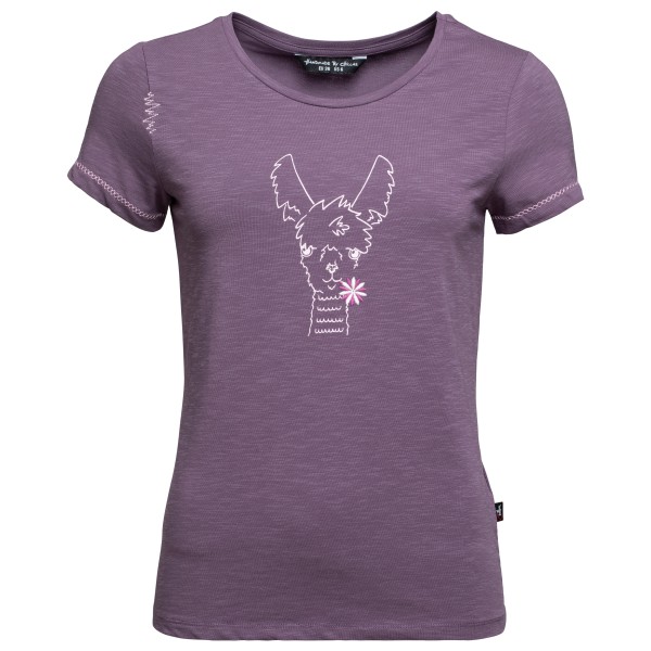 Chillaz - Women's Gandia Happy Alpaca T-Shirt - T-Shirt Gr 34;36;38 lila Chillaz - Women's Gandia Happy Alpaca T-Shirt - T-Shirt Gr 34;36;38 lila von Chillaz