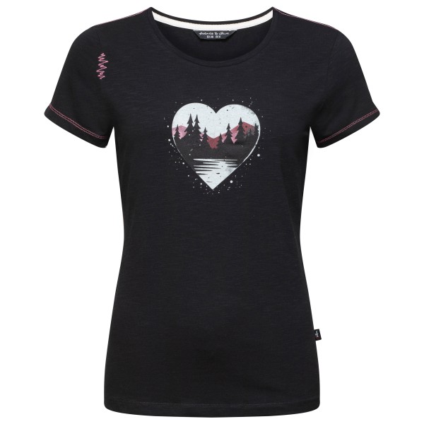 Chillaz - Women's Gandia Mountain Heart - T-Shirt Gr 34;36;42;44 schwarz von Chillaz