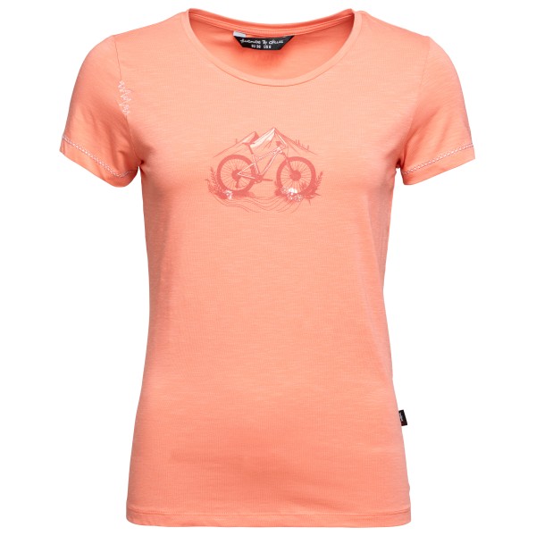 Chillaz - Women's Gandia Mountainbike Flowers T-Shirt - T-Shirt Gr 32;34;36;38;40;42;44 lila/rosa;rot von Chillaz