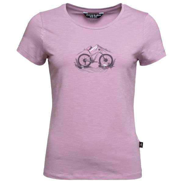 Chillaz - Women's Gandia Mountainbike Flowers T-Shirt - T-Shirt Gr 36 lila/rosa von Chillaz