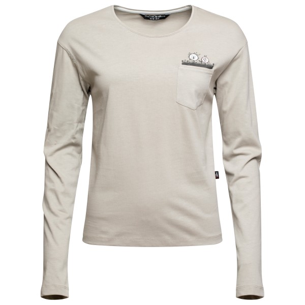Chillaz - Women's Steiermark Longsleeve - Longsleeve Gr 38 grau/beige von Chillaz