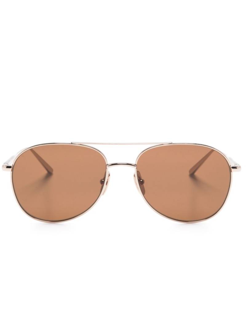 Chimi navigator-frame sunglasses - Gold von Chimi