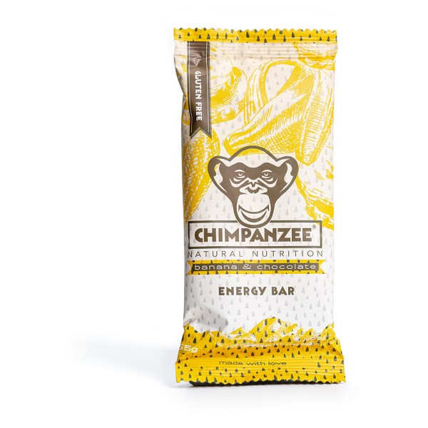 Chimpanzee - Chimpanzee Energy Bar Banana & Chocolate - Energieriegel Gr 55 g Chimpanzee - Chimpanzee Energy Bar Banana & Chocolate - Energieriegel Gr 55 g von Chimpanzee