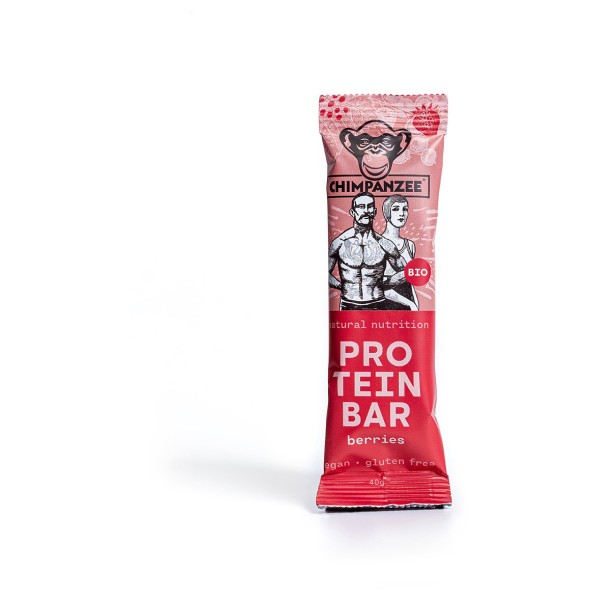 Chimpanzee - Chimpanzee Protein Bar Berries - Recoveryriegel Gr 45 g Chimpanzee - Chimpanzee Protein Bar Berries - Recoveryriegel Gr 45 g von Chimpanzee