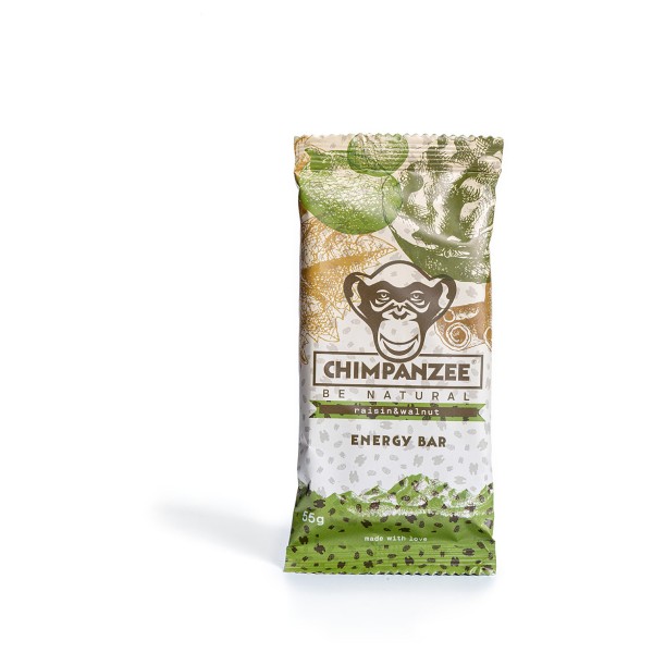 Chimpanzee - Energy Bar Rasin / Walnut - Energieriegel Gr 55 g von Chimpanzee