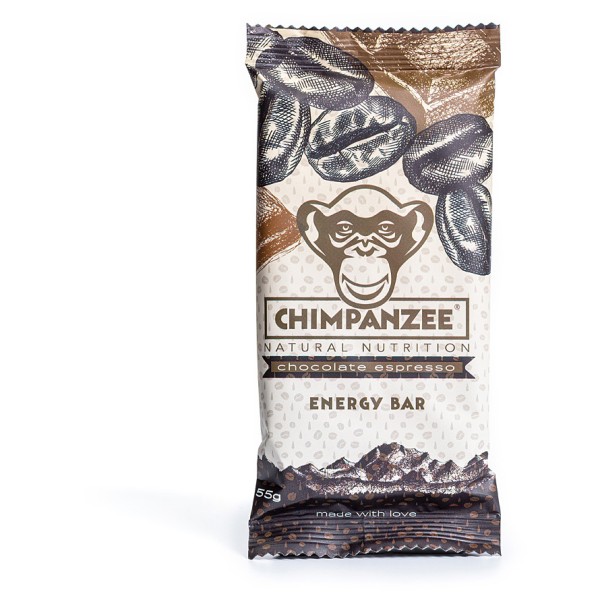Chimpanzee - Energy Bar Vegan Chocolate Espresso - Energieriegel Gr 55 g Chimpanzee - Energy Bar Vegan Chocolate Espresso - Energieriegel Gr 55 g von Chimpanzee