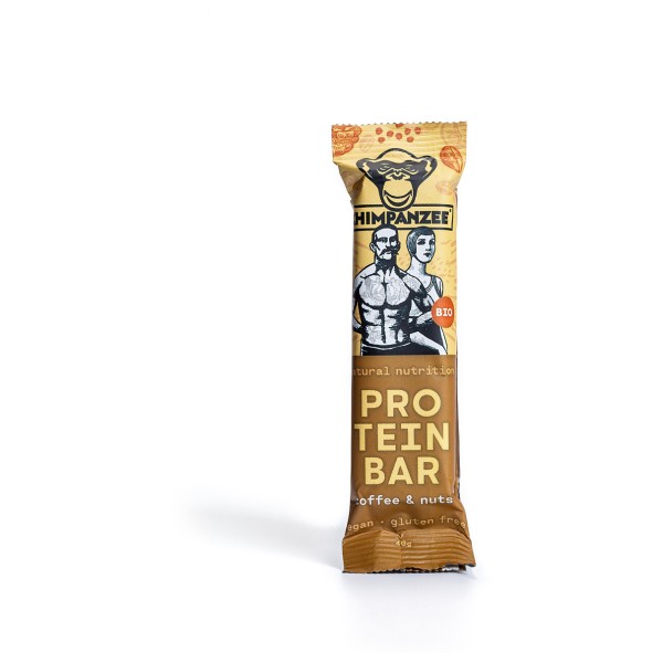 Chimpanzee - Protein Bar Coffee & Nuts - Recoveryriegel Gr 45 g von Chimpanzee