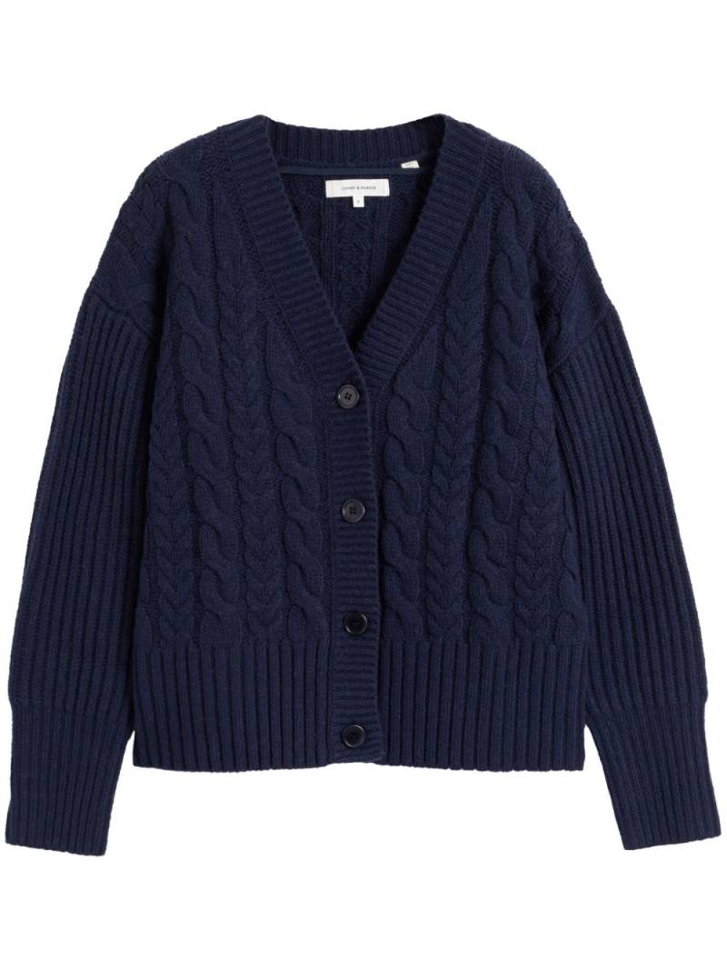 Chinti & Parker Aran cardigan - Blue von Chinti & Parker