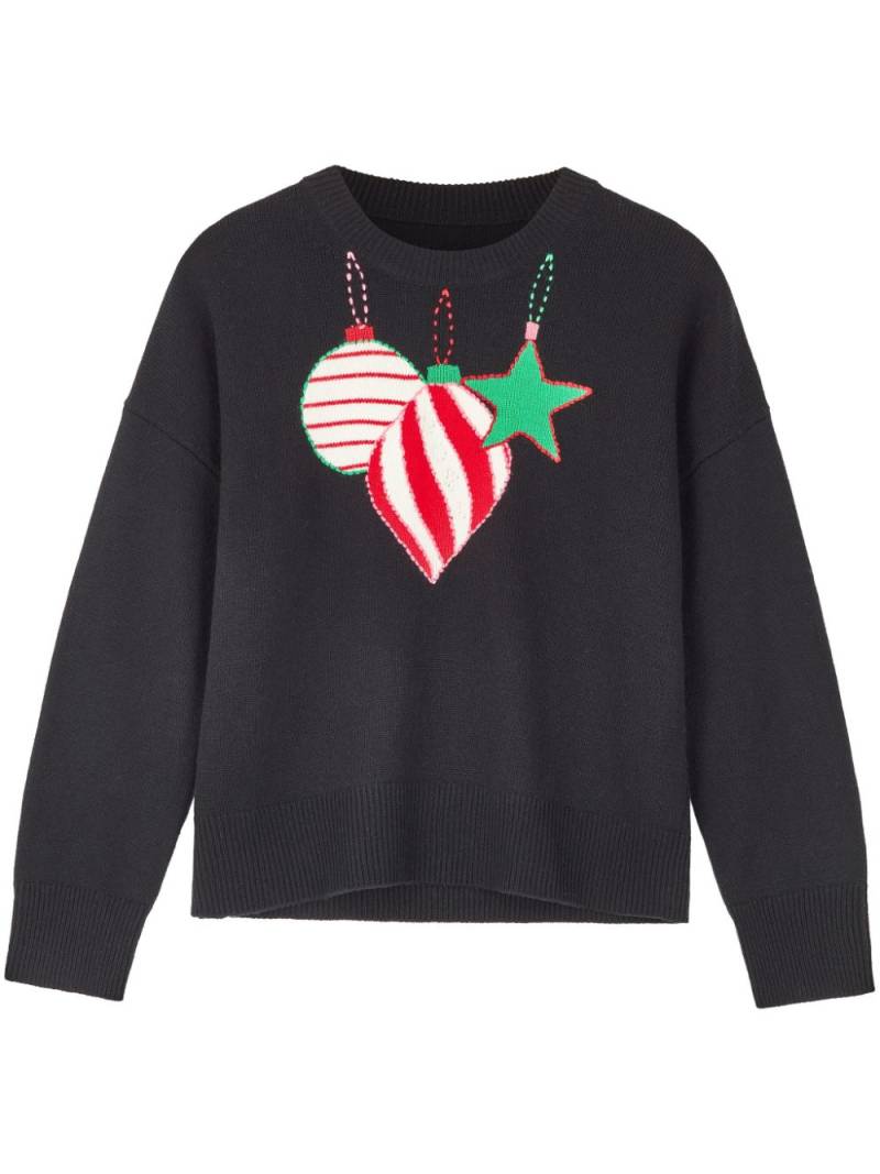 Chinti & Parker Bauble jumper - Black von Chinti & Parker