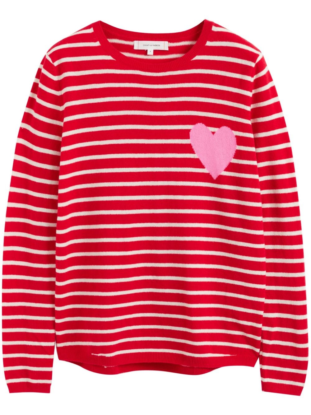 Chinti & Parker Breton Heart jumper - Red von Chinti & Parker