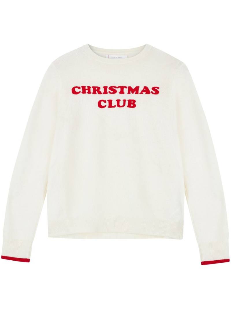 Chinti & Parker Christmas Club sweater - Neutrals von Chinti & Parker