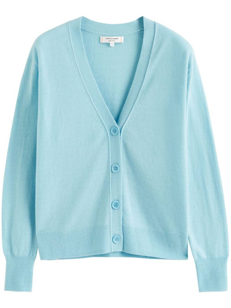 Chinti & Parker Essentials cashmere cardigan - Blue von Chinti & Parker